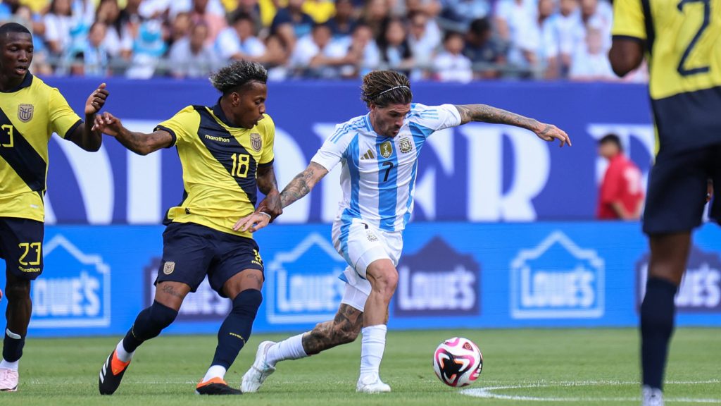 Ecuador v Argentina, amistoso 2024. Foto: IMAGO.